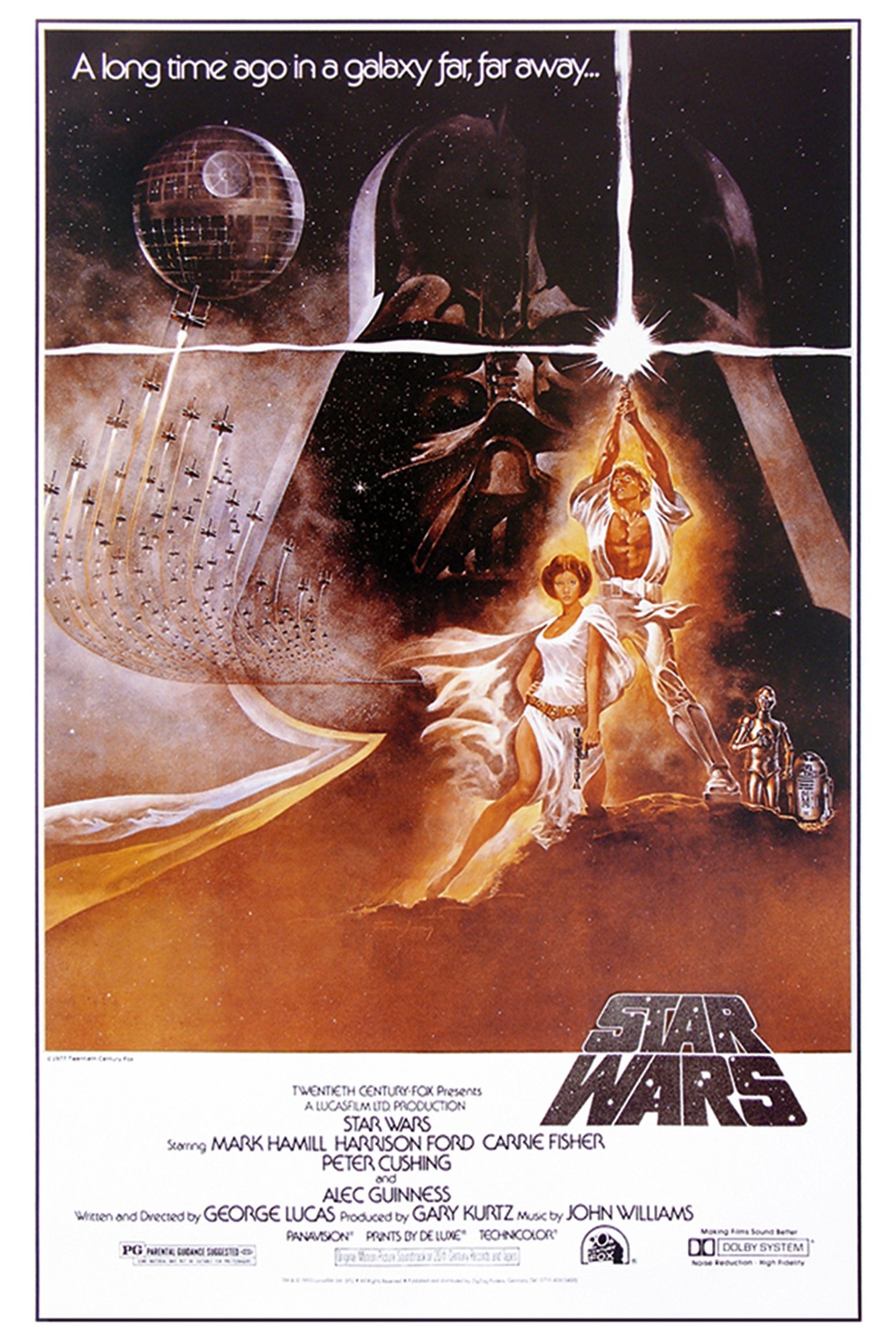激安通販販売 Star Wars Episode IV A New Hope Framed Movie Poster Print (Style C) (Size: 24