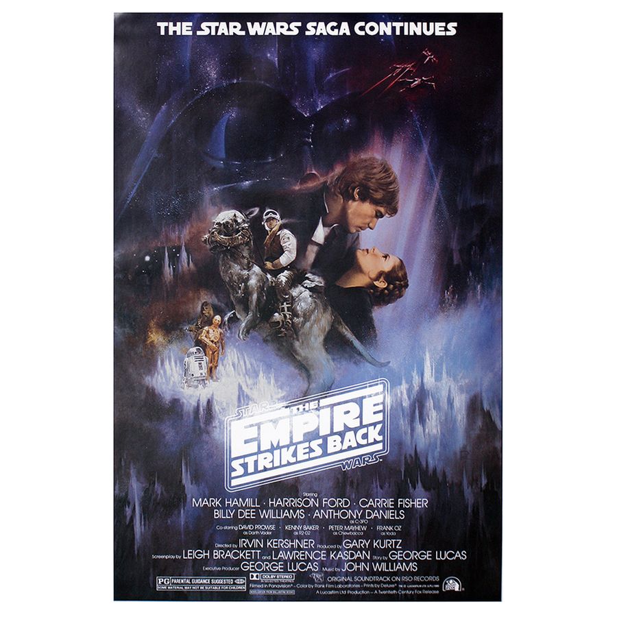 Vergelden Sport karakter Star Wars Poster Empire Strikes back Style A - Posters buy now in the shop  Close Up GmbH