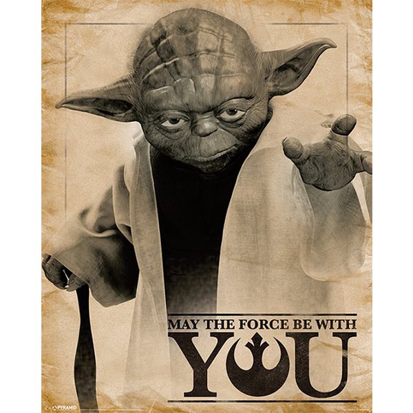 Star Wars Yoda Poster