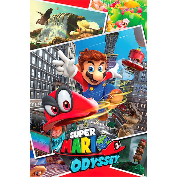 Super Mario Poster Odyssey