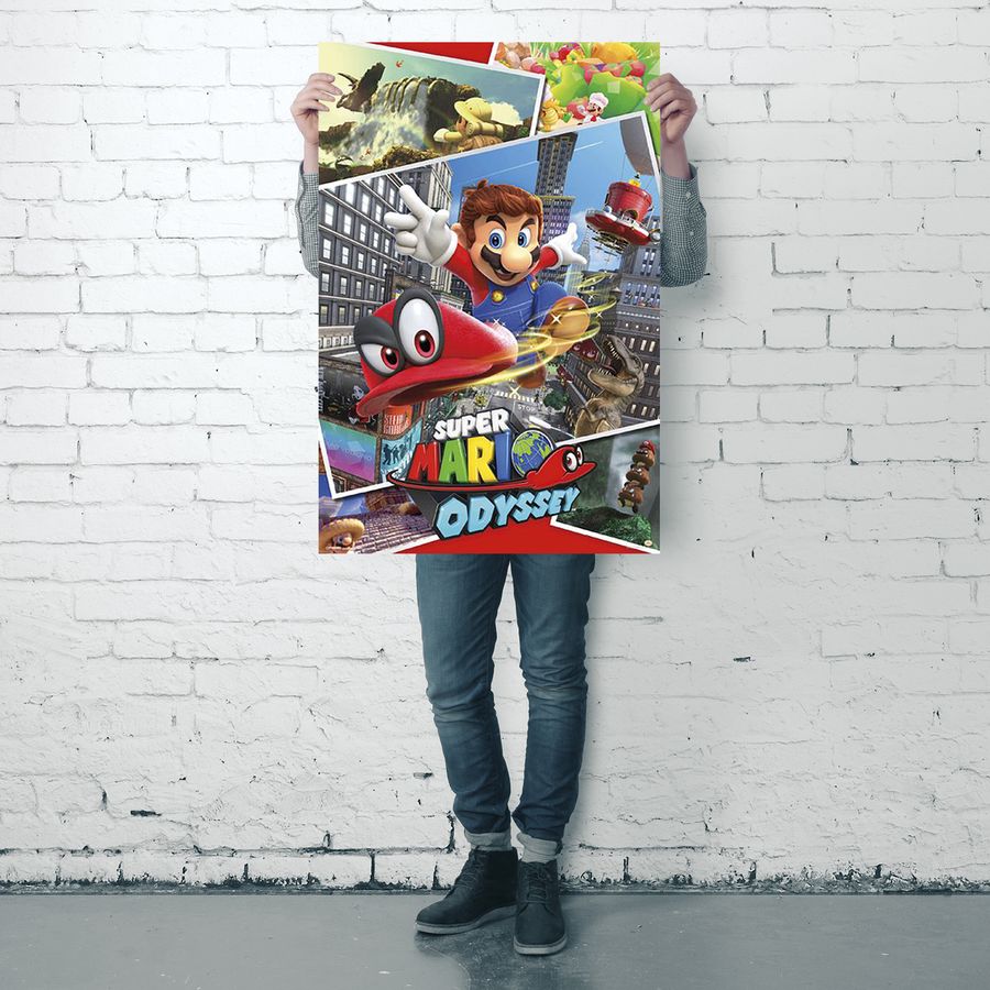 Poster Super Mario Odyssey Collage 61x91,5cm