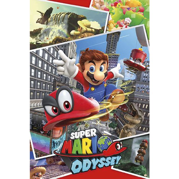 Super Mario Poster Odyssey