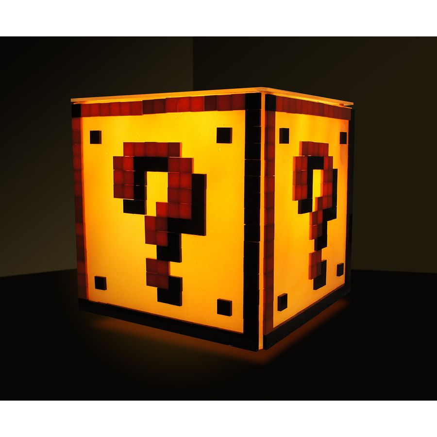Super Mario Ti Fragezeichen Block Super Mario Desk Lamp