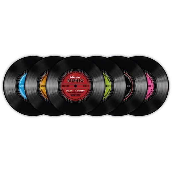 Record Coasters 