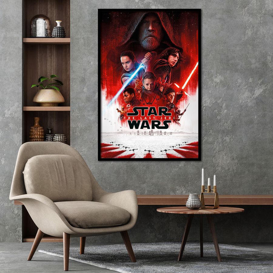 Poster Star Wars The Last Jedi - Kylo Ren Rage | Wall Art, Gifts &  Merchandise 