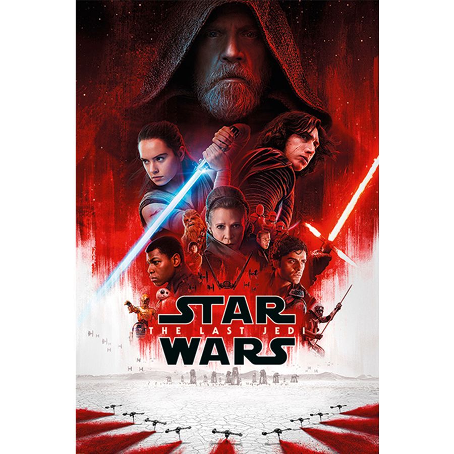 Poster Star Wars The Last Jedi - Kylo Ren Rage | Wall Art, Gifts &  Merchandise 