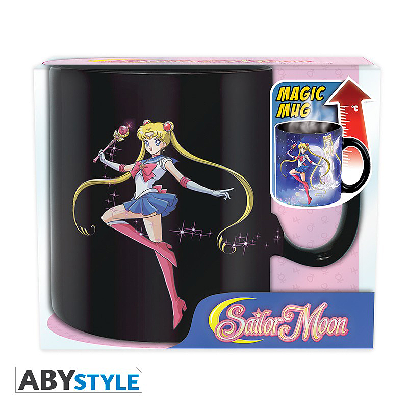 Sailor Moon & Chibi Thermoeffekt Tasse 460ml Geschenkbox Sailer Moon 