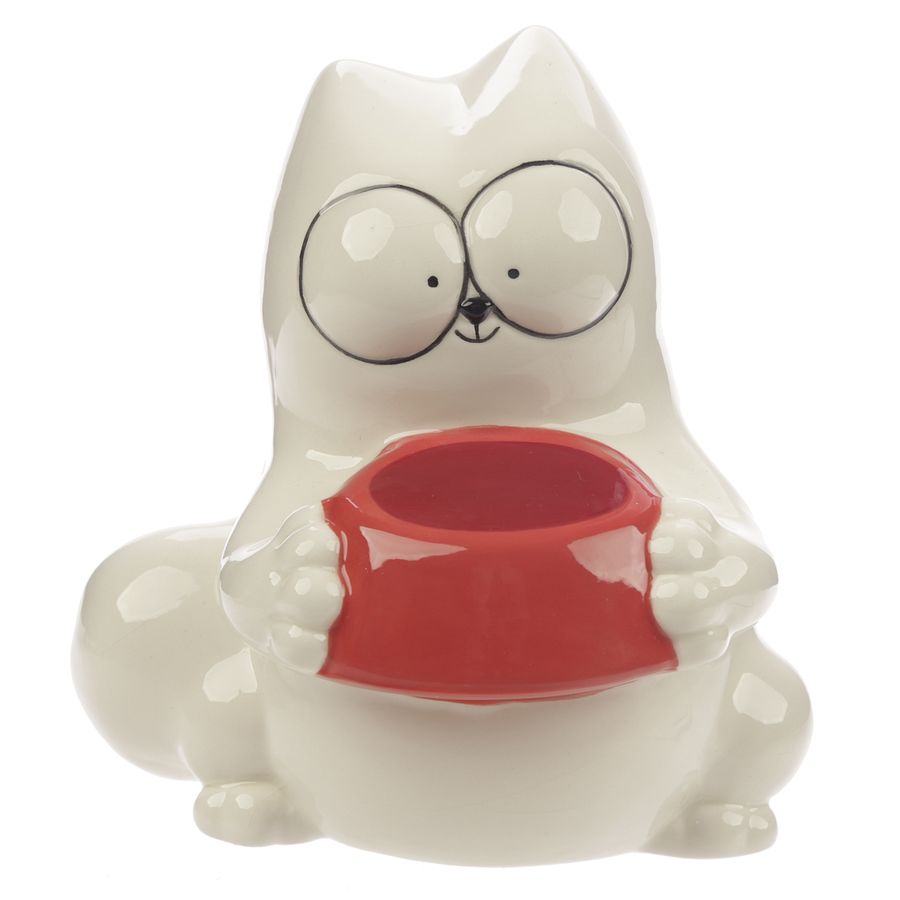 Simon S Cat Piggy Bank Cat With Pet Bowl Other Merchandise Buy Now In The Shop Close Up Gmbh