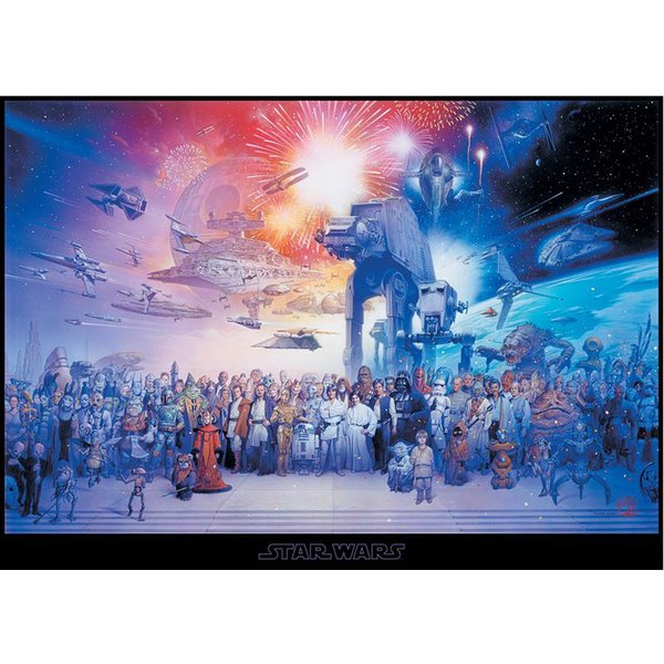 Star Wars XXL Poster Cast 