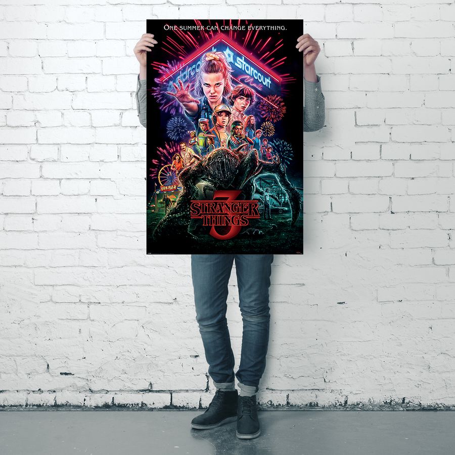 Poster Stranger Things - One Summer, Wall Art, Gifts & Merchandise