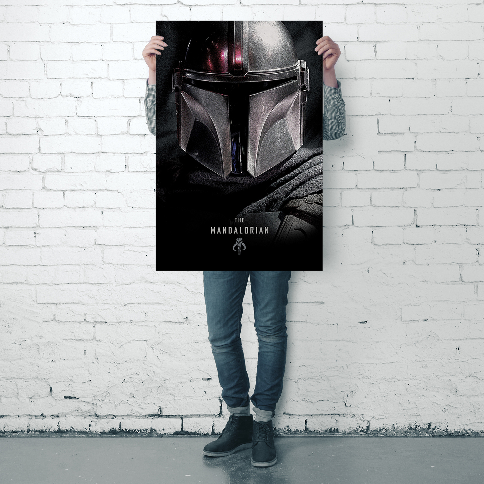 Poster Star Wars: The Mandalorian - Dark, Wall Art, Gifts & Merchandise