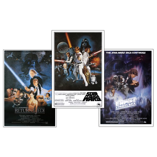 Star Wars poster set movie poster