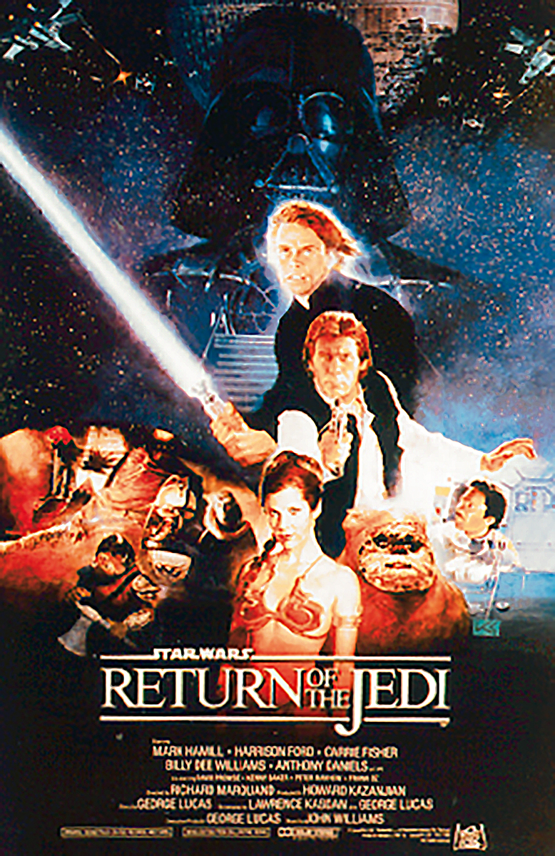 Star Wars poster set movie poster Episode 4 - 6 US Size