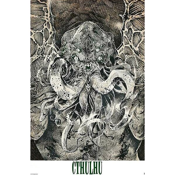 Spiral Poster - Cthulhu