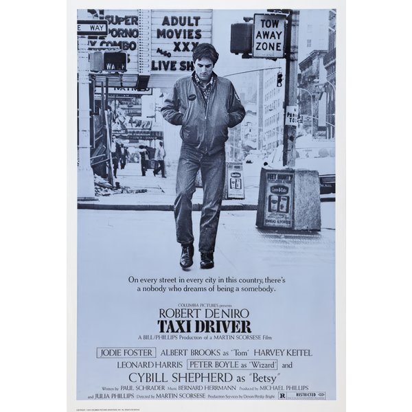 TAXI DRIVER POSTER