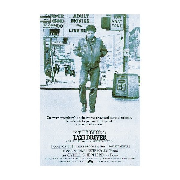TAXI DRIVER POSTER