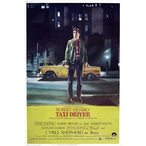 TAXI DRIVER POSTER