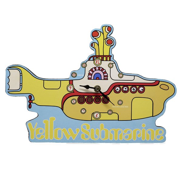 The Beatles Clock "Yellow