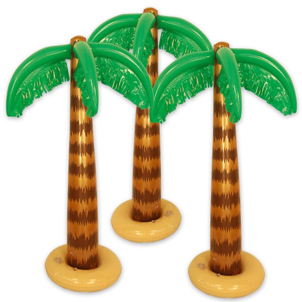 Tropical inflatable Palms 3-pc Set