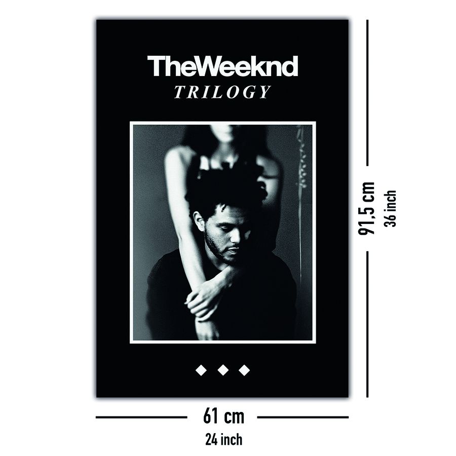 The Weeknd Poster Trilogy - Posters buy now in the shop Close Up GmbH
