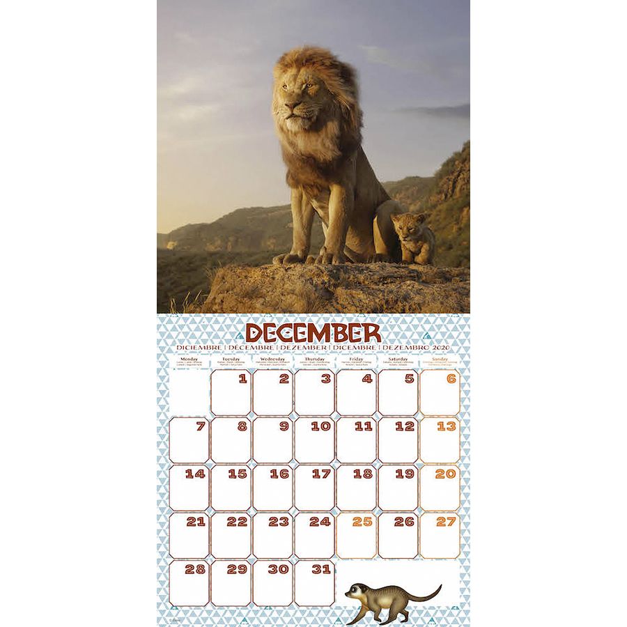 Lion king 2020 release date