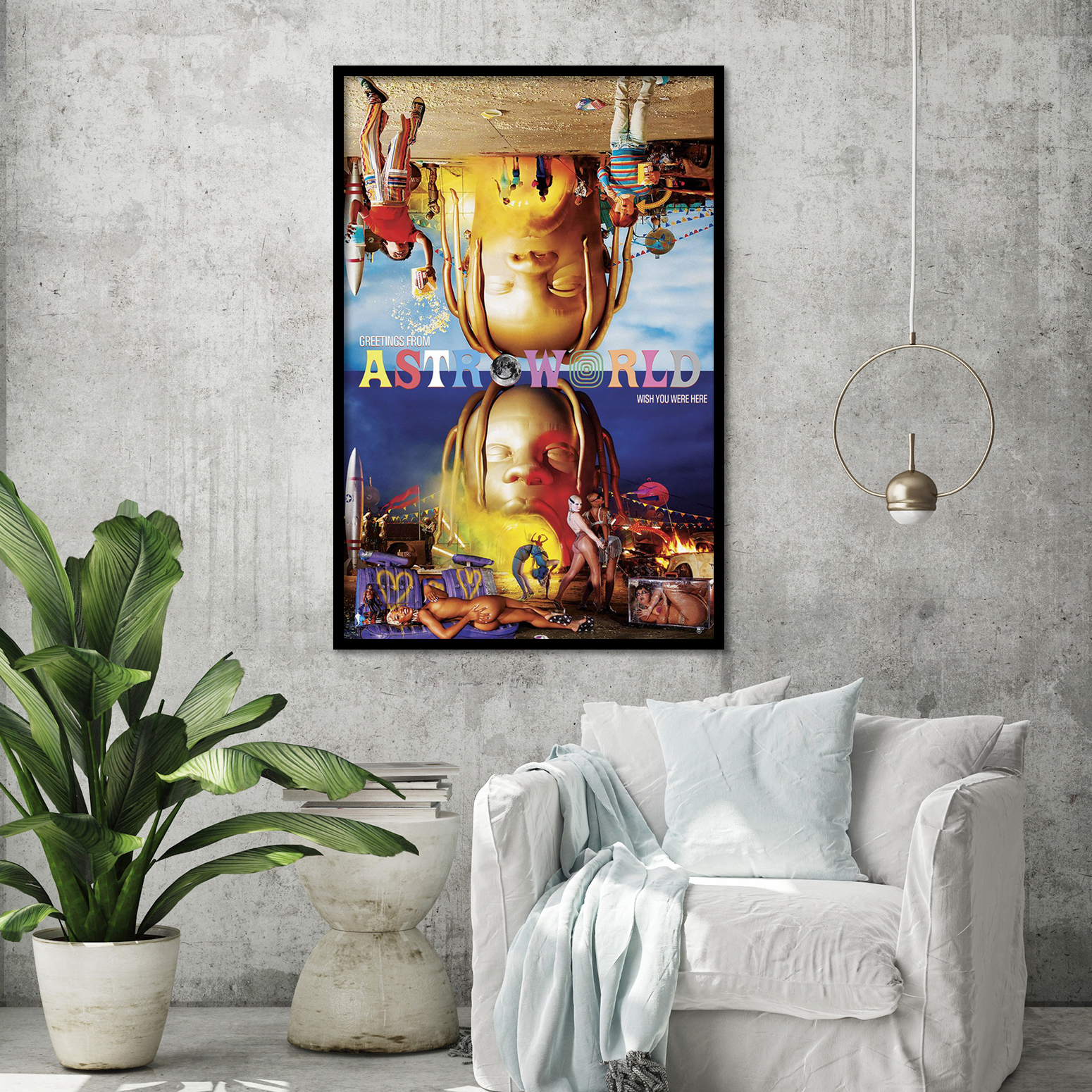 Travis Scott Poster Astroworld - Posters buy now in the shop Close