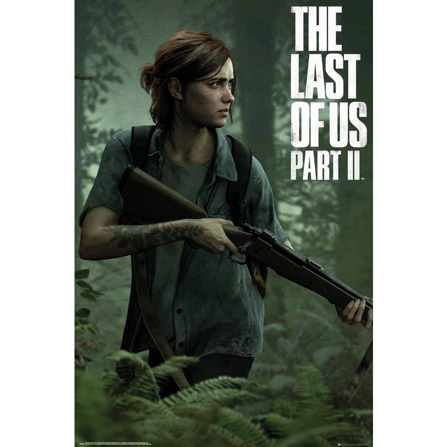 The Last Of Us Part 2 Poster Ellie - Posters buy now in the shop