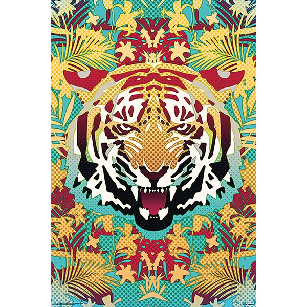 Ali Gülec Poster - Tiger