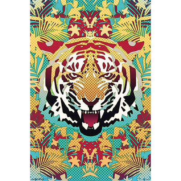 Ali Gülec Poster - Tiger