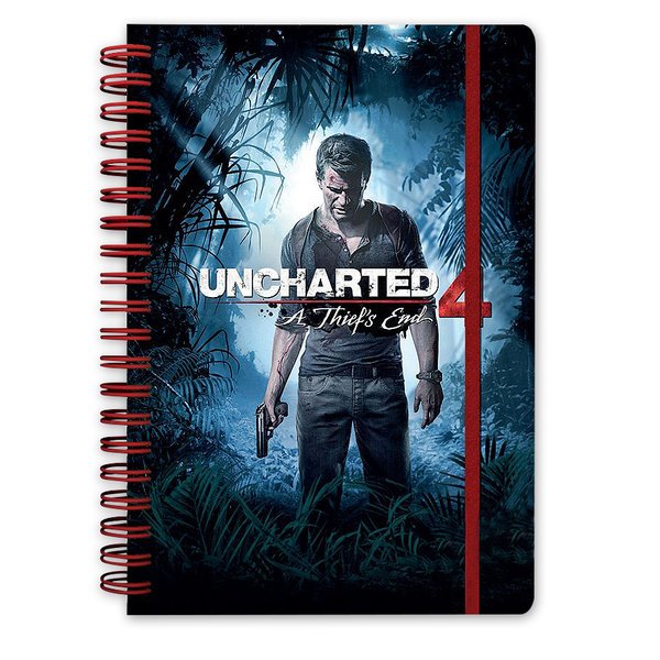 Uncharted 4 Din A5 Spiralblock