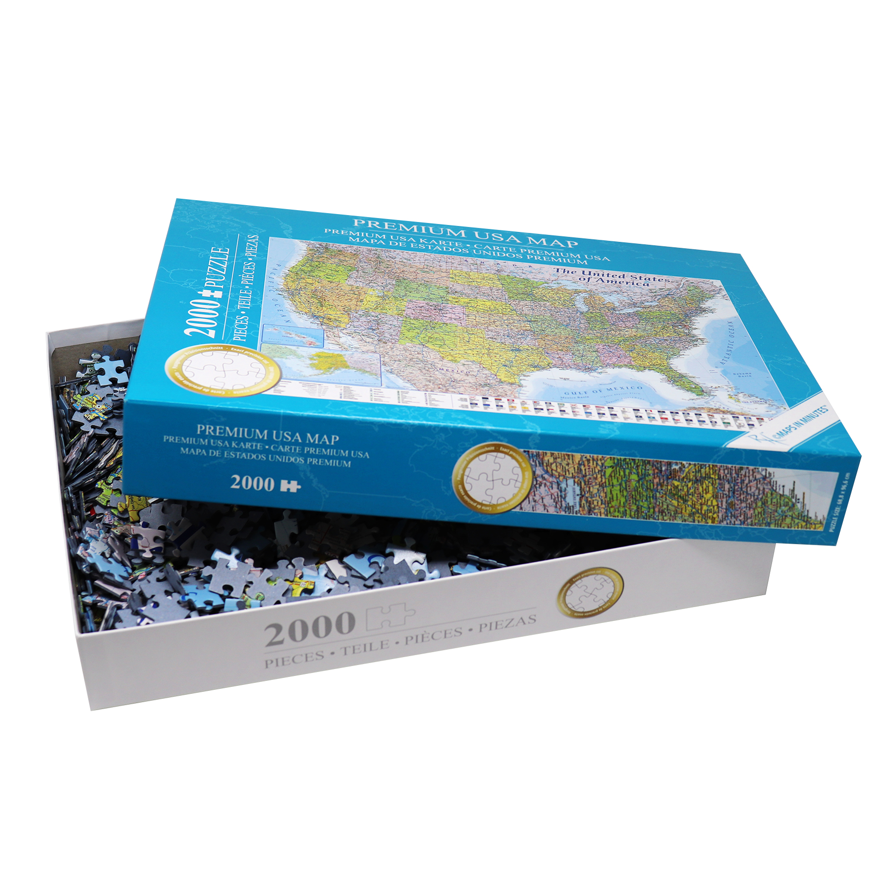 USA Jigsaw Puzzle 2000 pieces - The United States of America