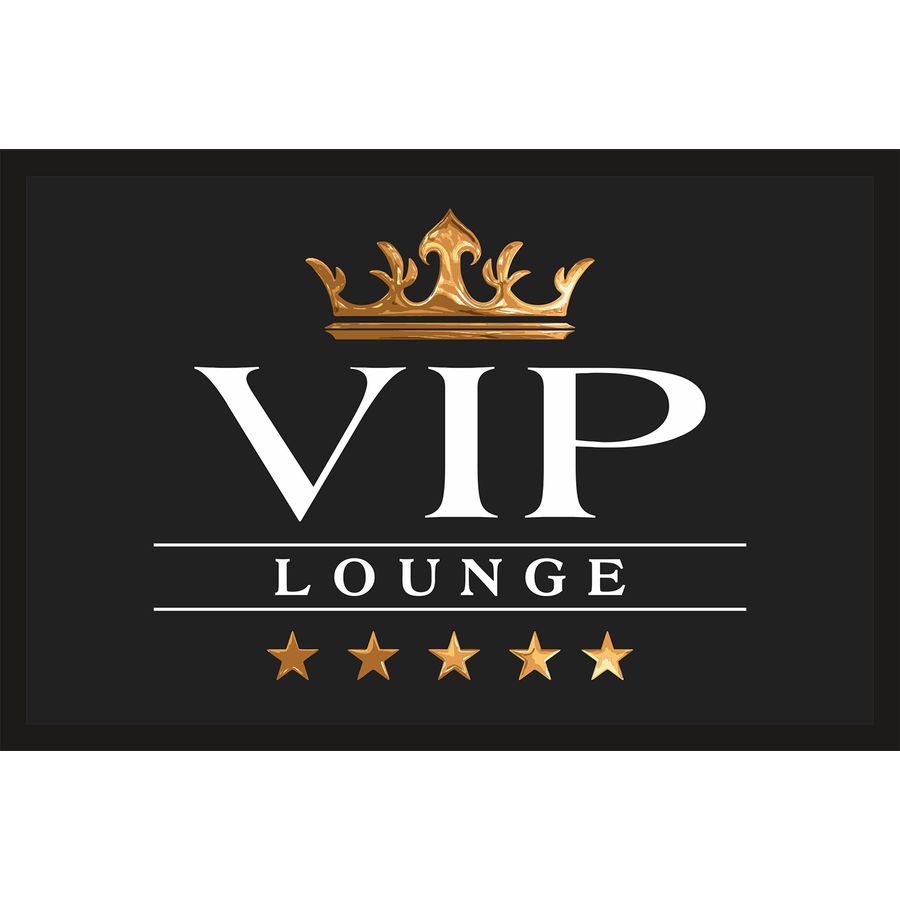 Felpudo VIP lounge türmatte V.I.P Lounge red carpet alfombra roja fussmatte 