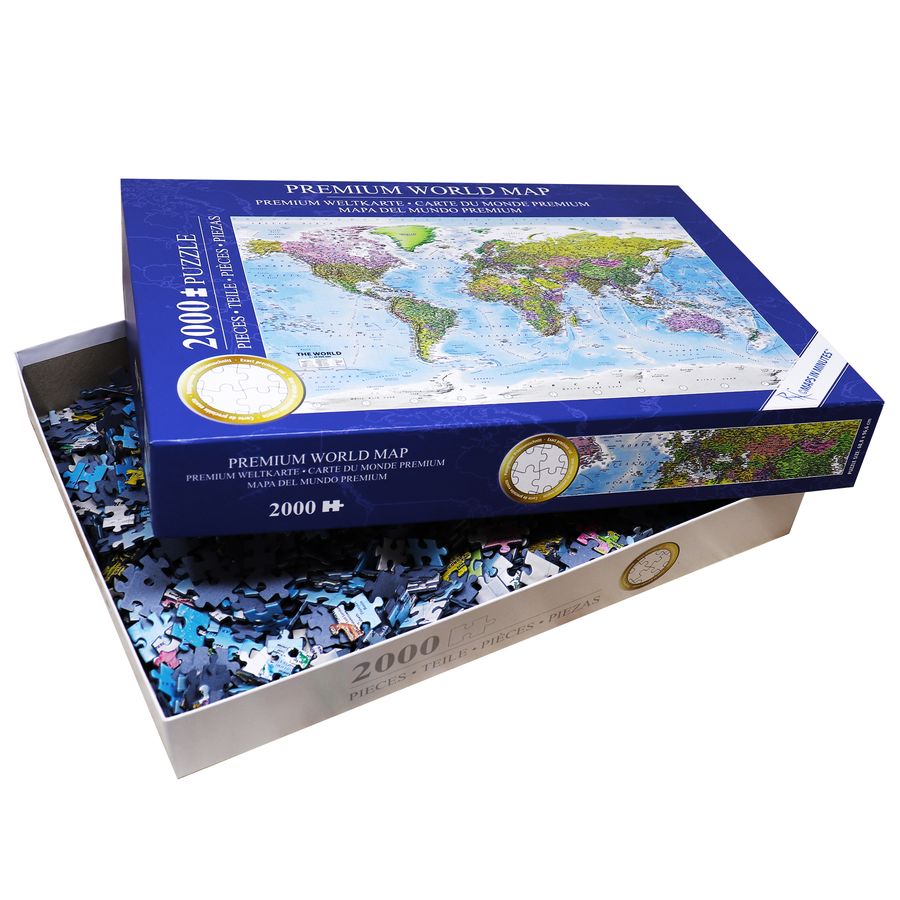 PUZZLE : MONDE (96 pcs)