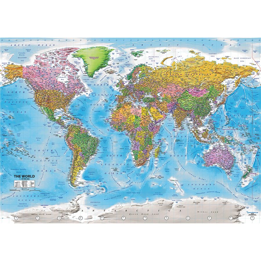 PUZZLE : MONDE (96 pcs)