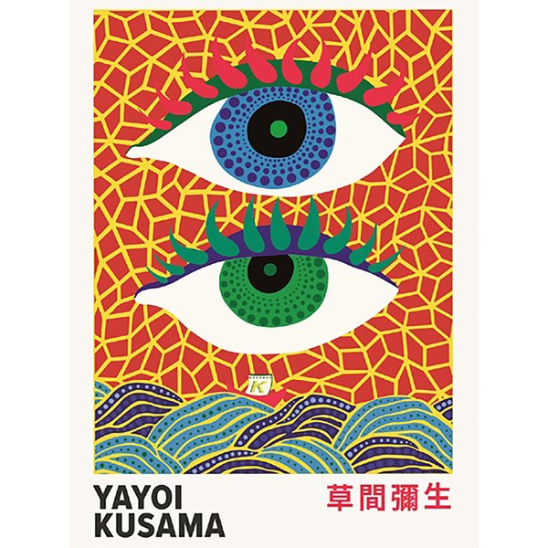 Yayoi Kusama Art Print - Eyes