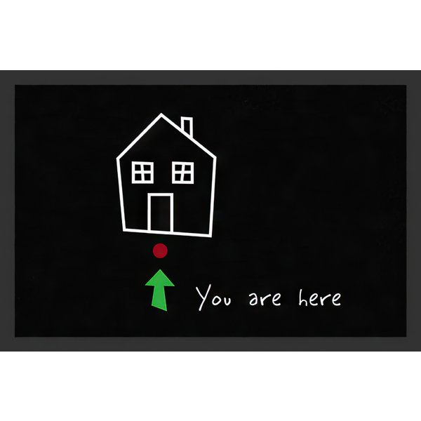 You are here doormat 